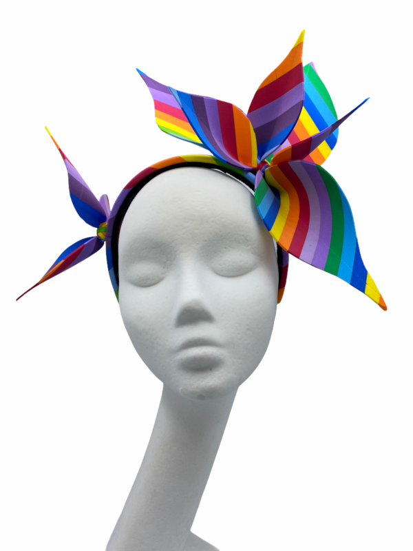 Multicoloured crown headpiece. 