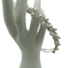 Silver and pearl bridal headband crown, this is perfect for a bride who wants a subtle bridal hairpiece. Easy to wear, perfect wedding hair accessory.