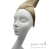 Cream/Gold ombre effect structured crown.